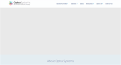 Desktop Screenshot of optratechnologies.com