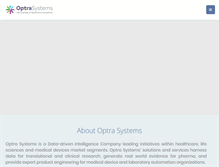Tablet Screenshot of optratechnologies.com